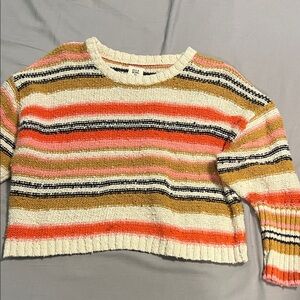 Billabong Multicolor Cropped Sweater